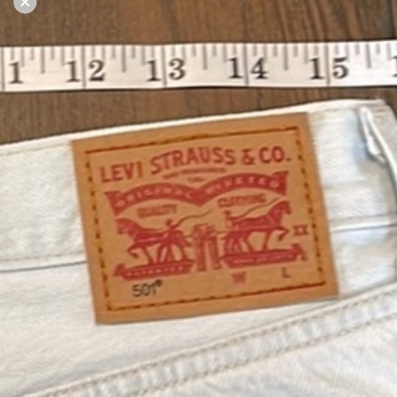 Levi’s 501 light blue wash denim 29 - Picture 6 of 6